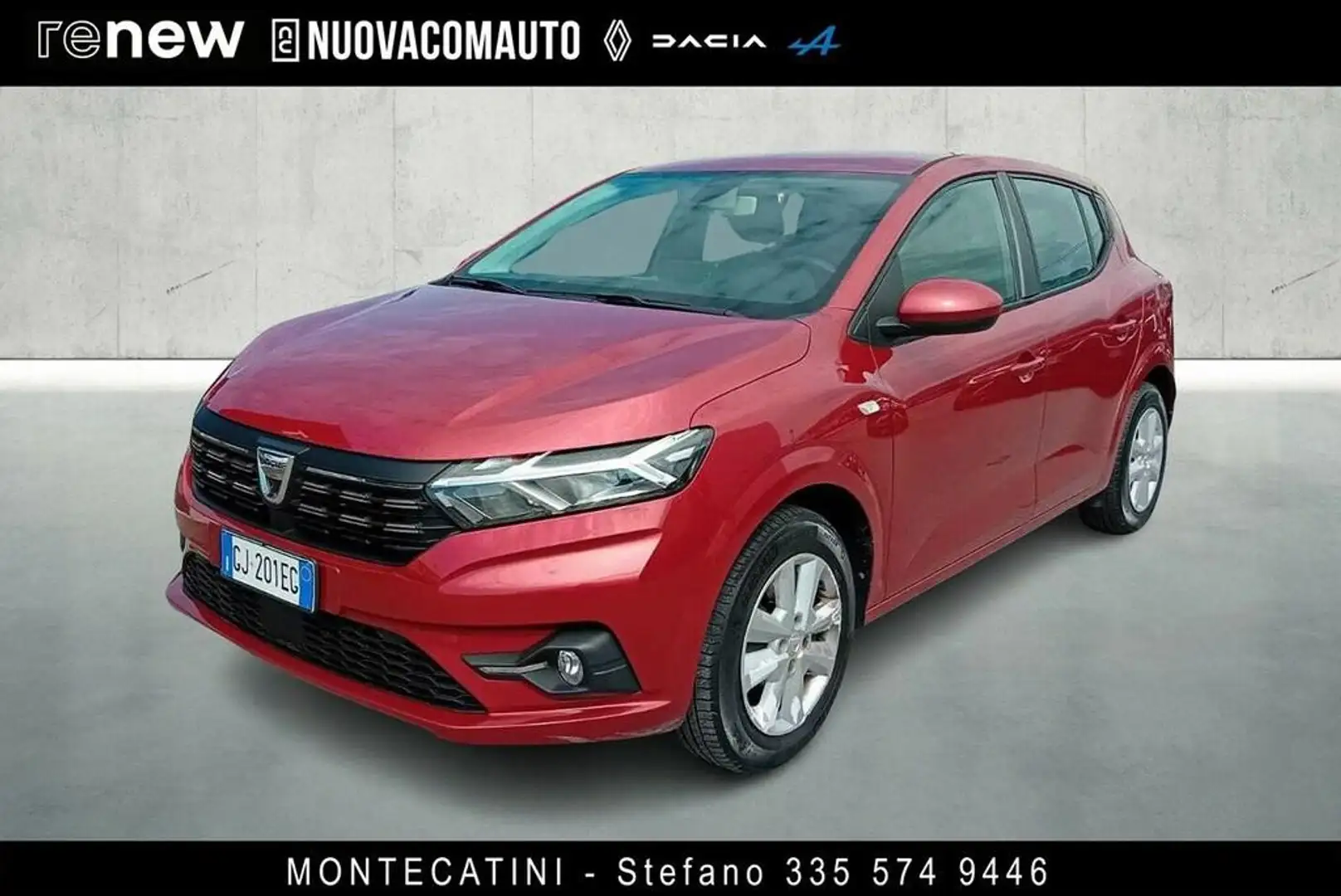 Dacia Sandero Streetway 1.0 tce Comfort Eco-g 100cv Rosso - 1