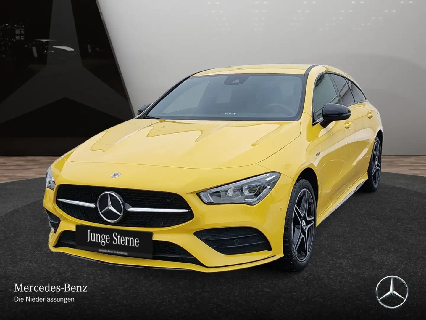 Mercedes-Benz CLA 250 e EDITION 2020+AMG+NIGHT+LED+KAMERA+TOTW Gelb - 2