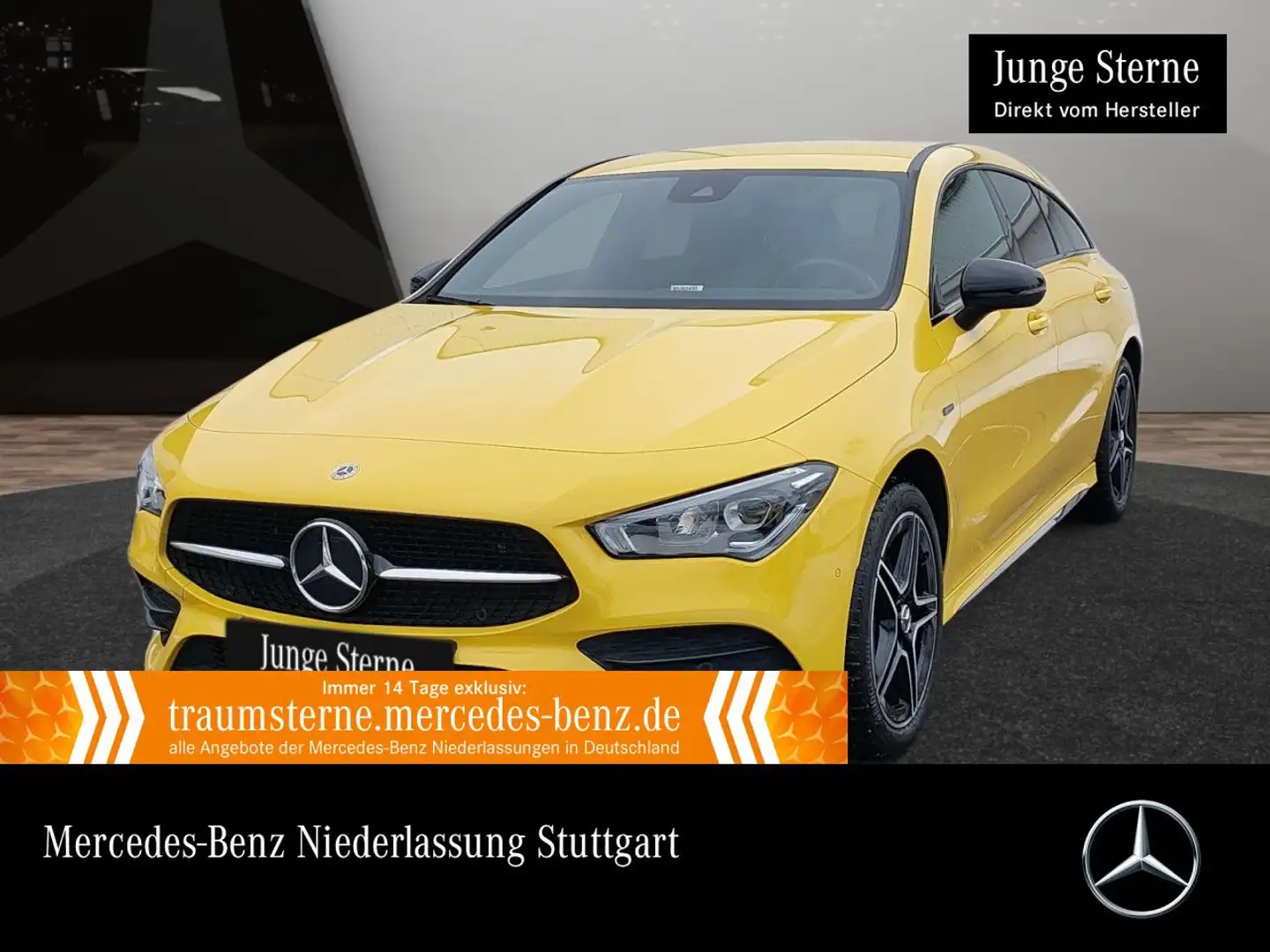 Mercedes-Benz CLA 250 e EDITION 2020+AMG+NIGHT+LED+KAMERA+TOTW Gelb - 1