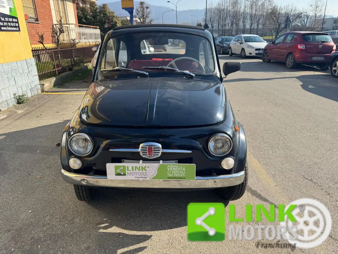 Fiat 500 110 F Blauw - 2