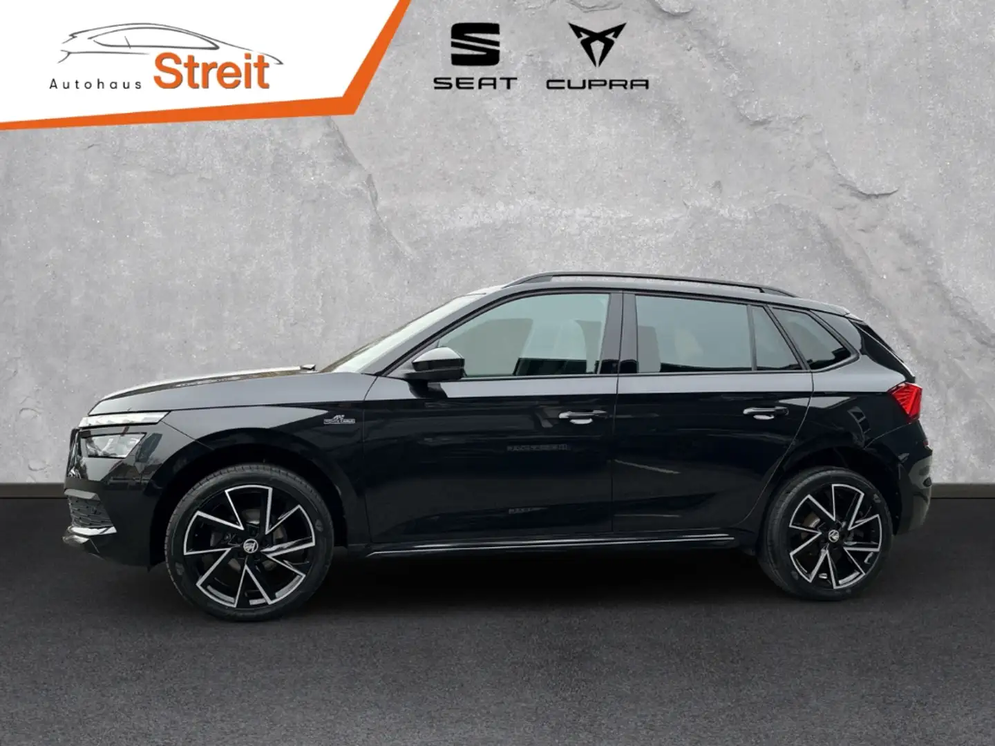 Skoda Kamiq Monte Carlo 1.5 TSI 7-Gang DSG AHK-klappbar Panora Schwarz - 2