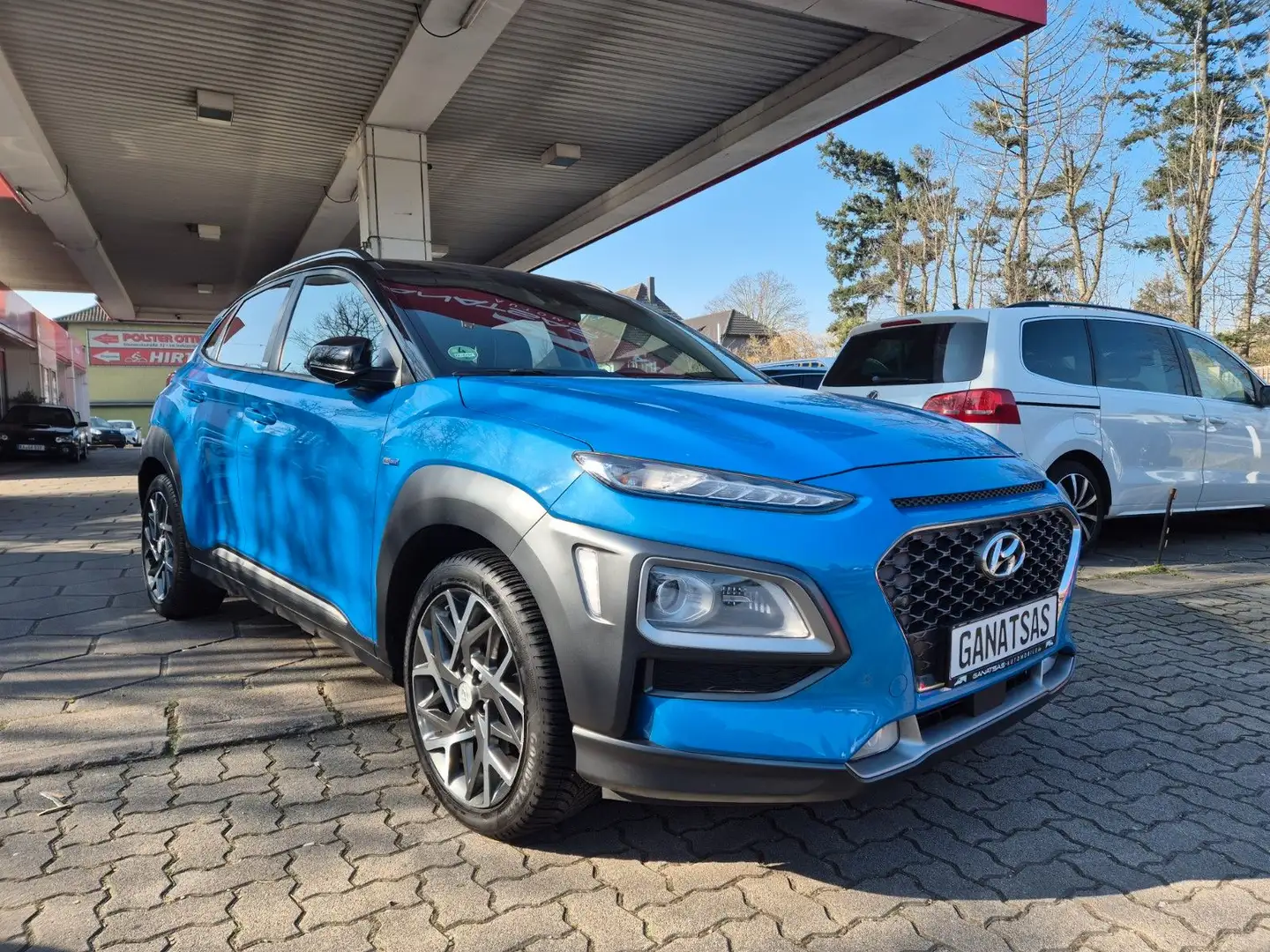 Hyundai KONA Style Hybrid 2WD*HUD*Kamera*LED*DCT*USB* Blau - 1