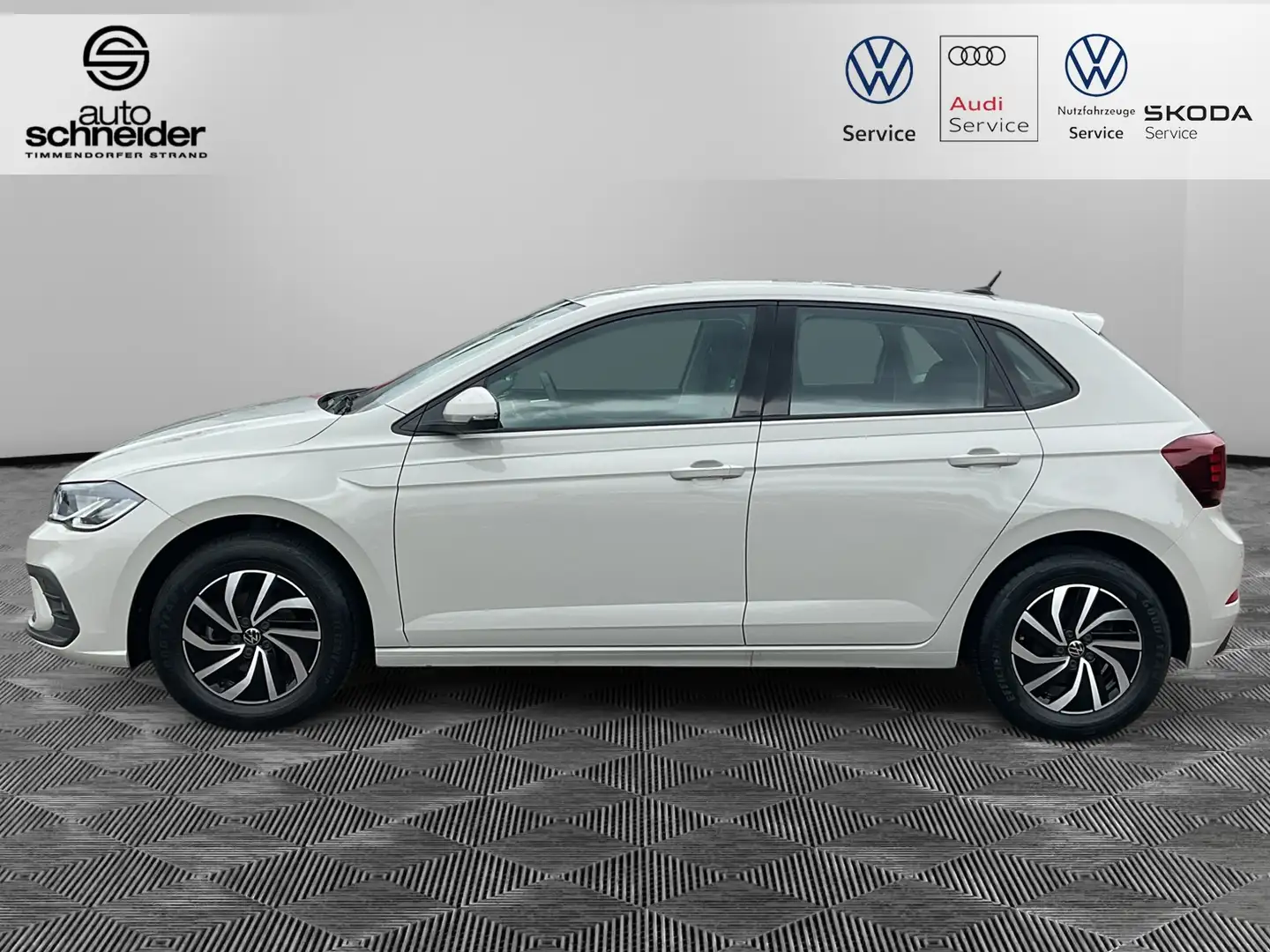 Volkswagen Polo 1.0 TSI Life LED Klimaautomatic App-Connect Sitzhz Grau - 2