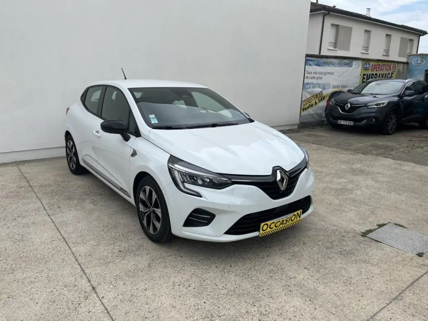Renault Clio 1.6 E-Tech Hybride - 140 - BVA - Limited GARANTIE  Bianco - 1