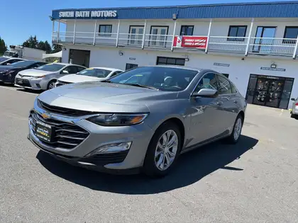 Gray 2023 Chevrolet Malibu Sedan Front-Wheel Drive Automatic