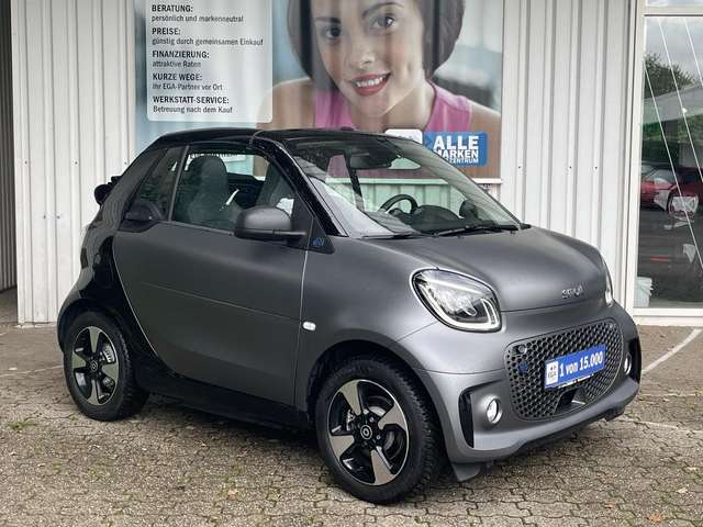 Imagine smart forTwo EQ cabrio*EXCLUSIVE*22kW*CAM*MEDIA*SHZ*ALU*ALLW*LE