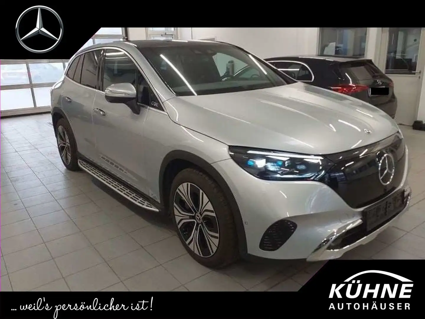 Mercedes-Benz EQE SUV EQE 350 SUV 4M EA Premium 10°HA+Massage+Airmatic Silber - 1