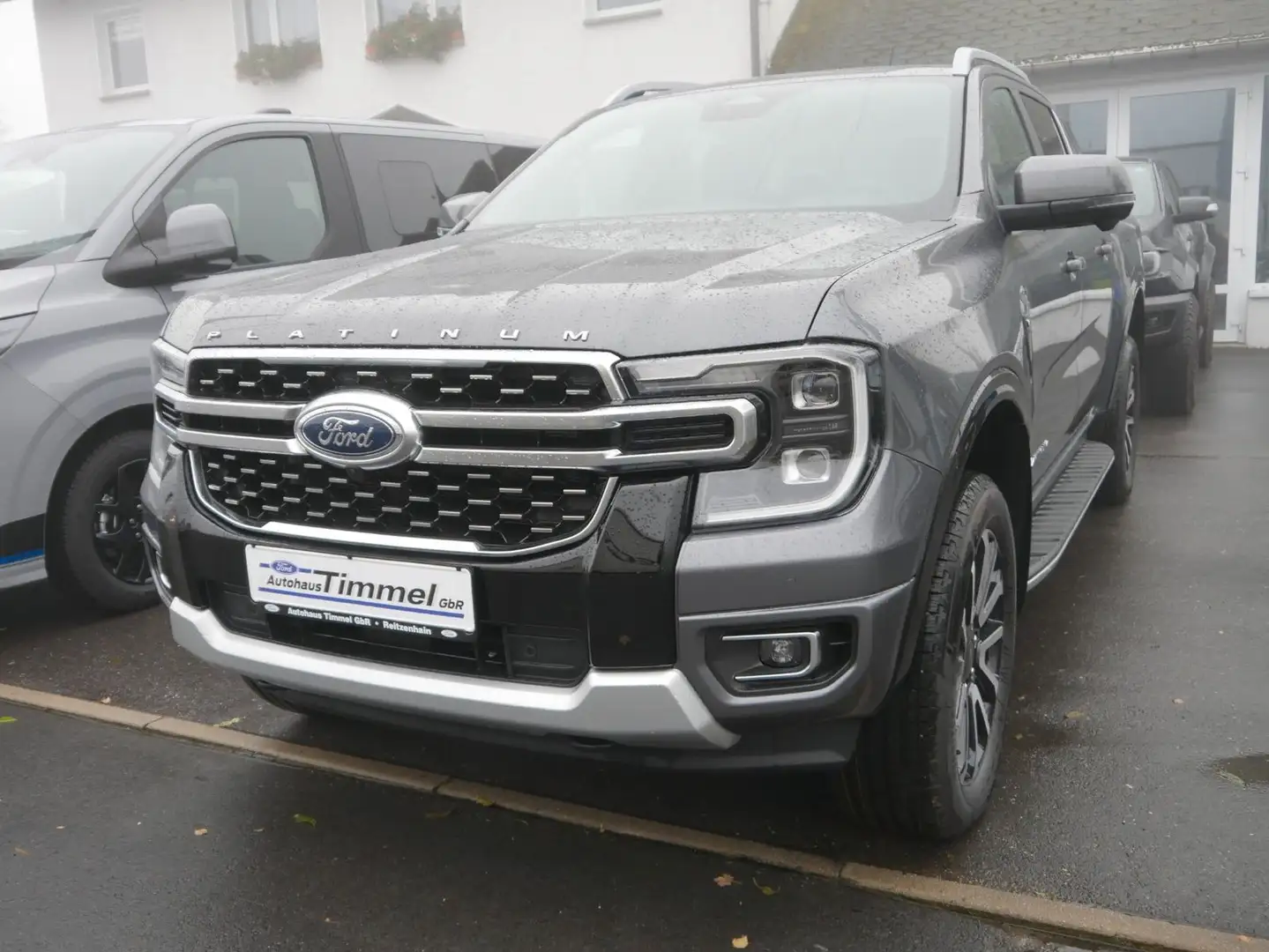 Ford Ranger Platinum DoKa 3,0l V6 e-4WD Rollo AHZV Gris - 1