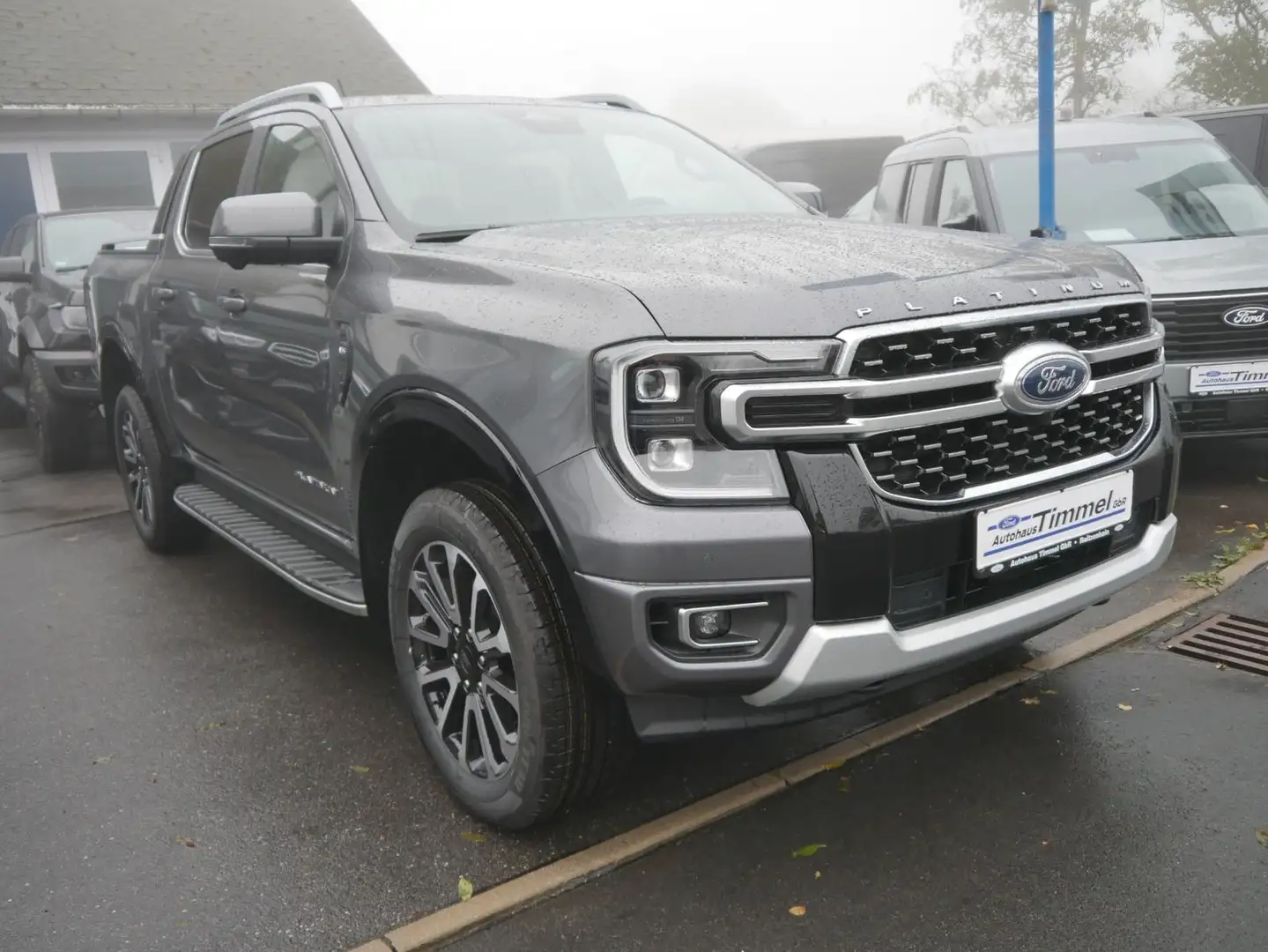 Ford Ranger Platinum DoKa 3,0l V6 e-4WD Rollo AHZV Gris - 2
