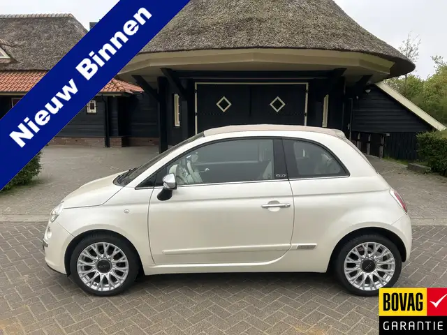 Fiat 500C 0.9 TwinAir Lounge Leer Clima Pdc Cruise