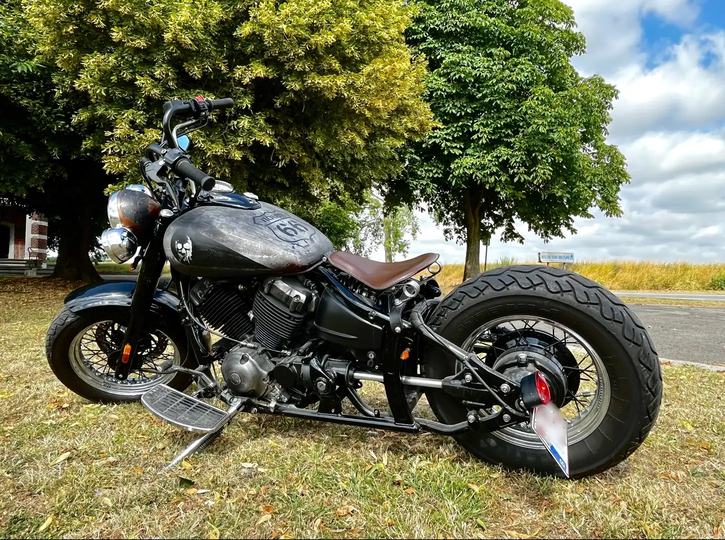 Yamaha XS 650 Dragstar Argent - 1