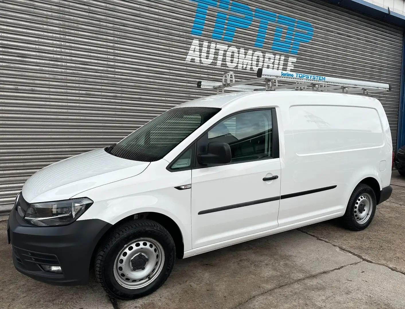 Volkswagen Caddy Nfz Maxi Kasten BMT*SORTIMO*AHK*KLIMA* Weiß - 1