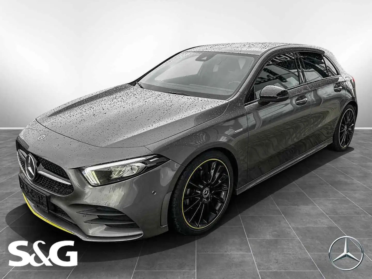 Mercedes-Benz A 200 Kompaktlimousine AMG RüKam+LED+MBUX+19 Grigio - 1