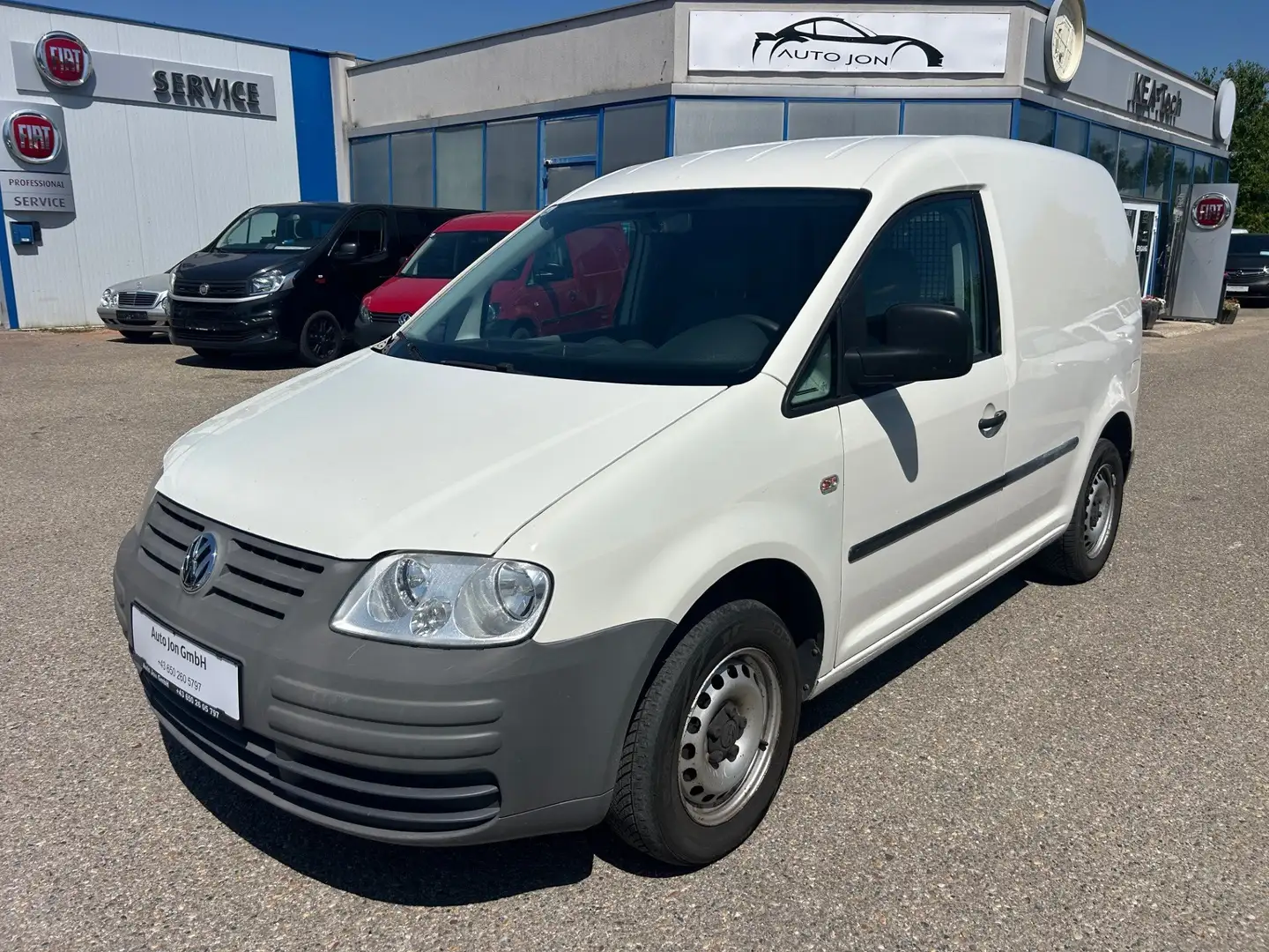 Volkswagen Caddy Kasten, 2 Besitz, Pickerl 10/25, Klima, AHK,... Wit - 1