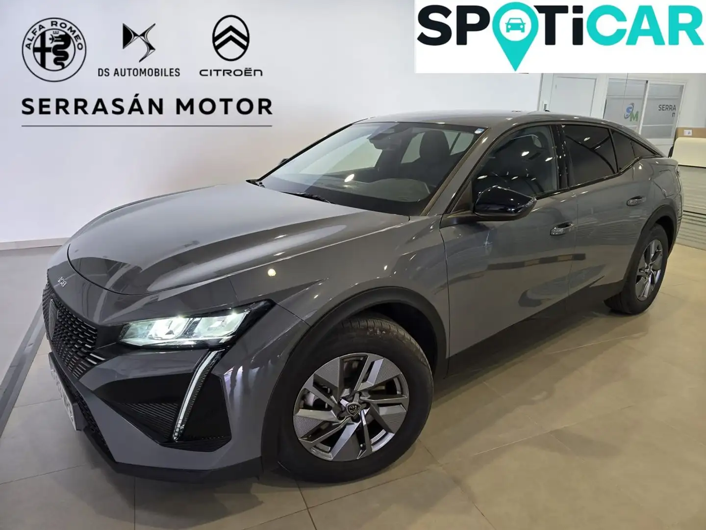 Peugeot 408 Allure PLUG-IN HYBRID 180 e-EAT8 Gris - 1