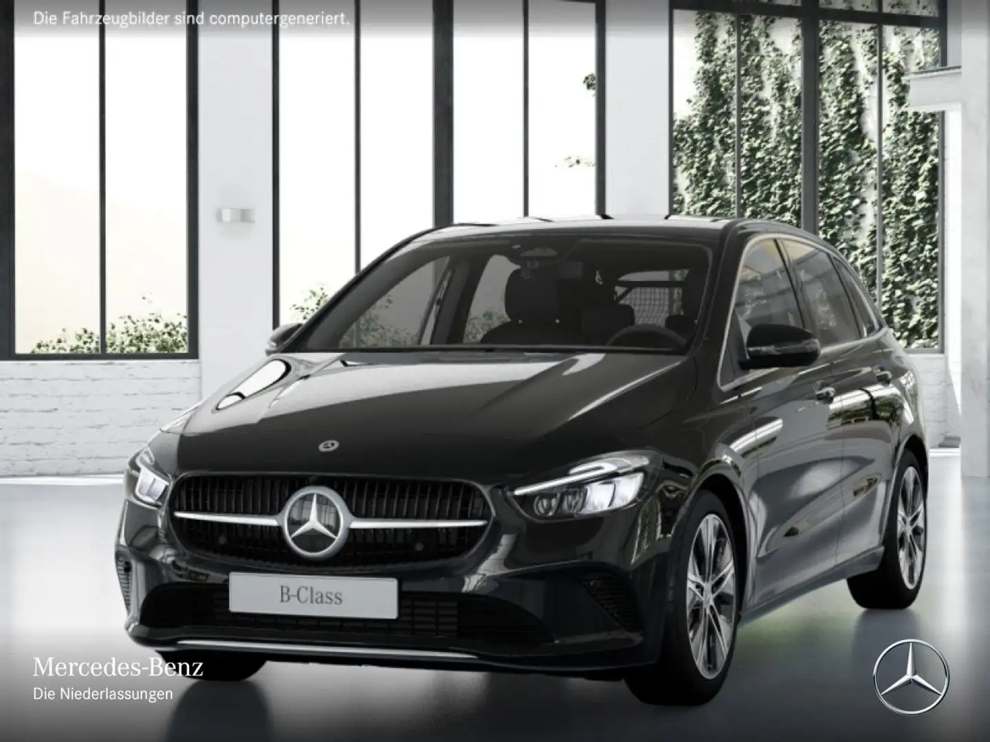 Mercedes-Benz B 200 PROGRESSIVE+AHK+LED+KAMERA+TOTW+KEYLESS+7G Schwarz - 2