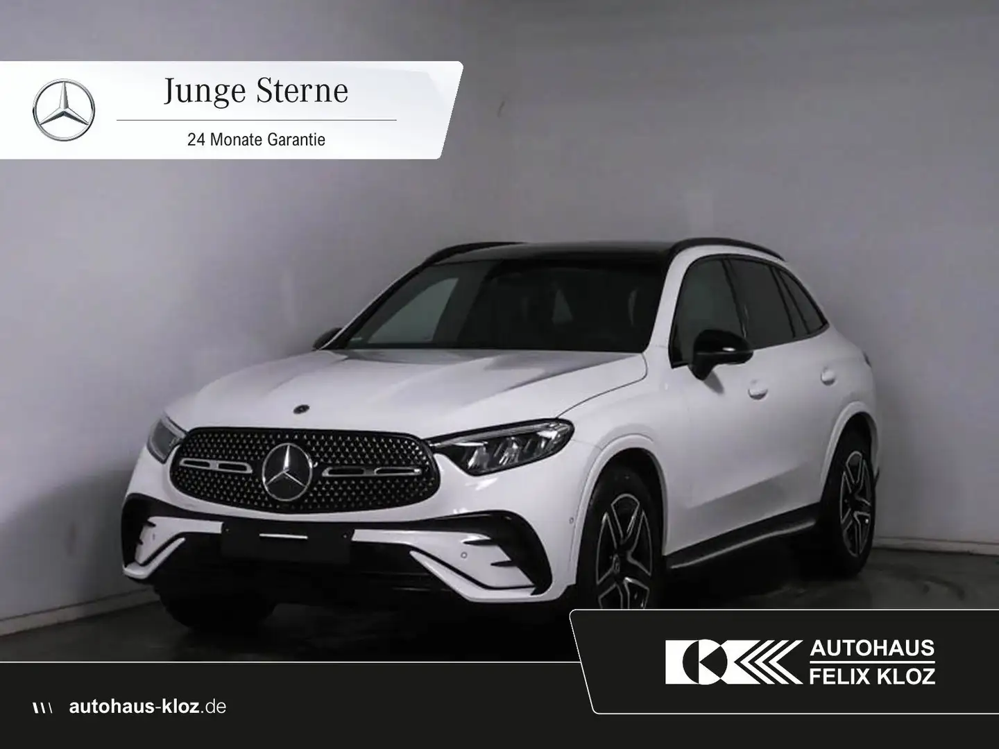 Mercedes-Benz GLC 300 d 4M AMG*AHK*Pano*HuD*Distronic*360°*LED Weiß - 1