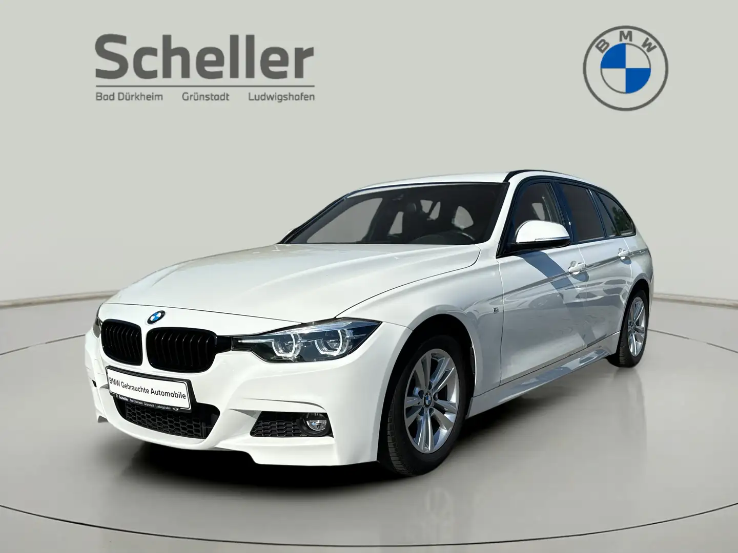 BMW 320 i Touring Head-Up LED WLAN RFK Navi Prof. Blanc - 1