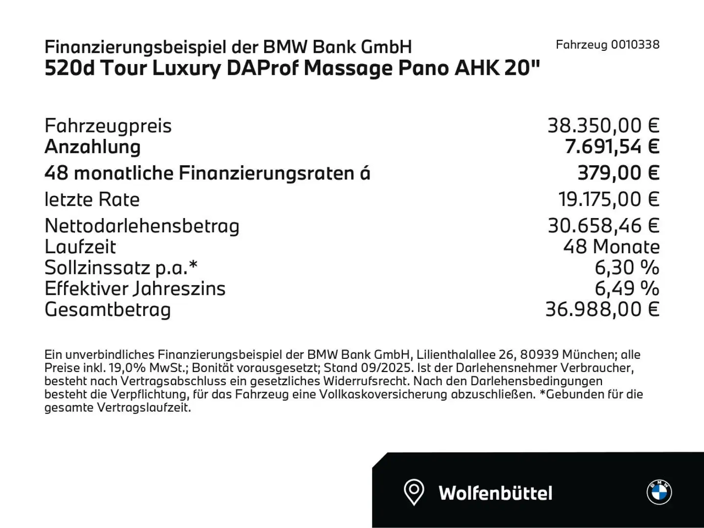 BMW 520 d Tour Luxury DAProf Massage Pano AHK 20" Navi Rojo - 2