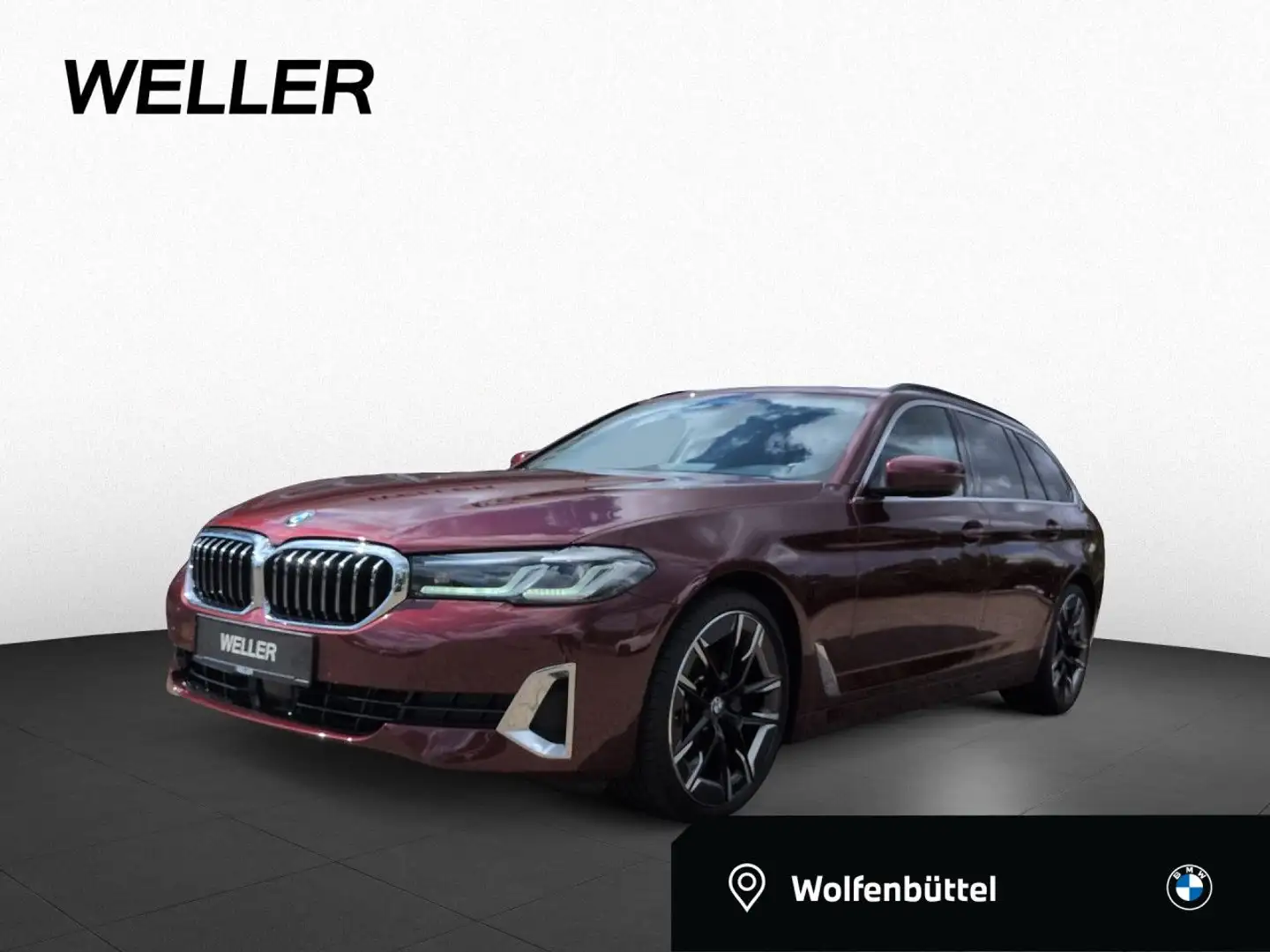 BMW 520 d Tour Luxury DAProf Massage Pano AHK 20" Navi Rojo - 1