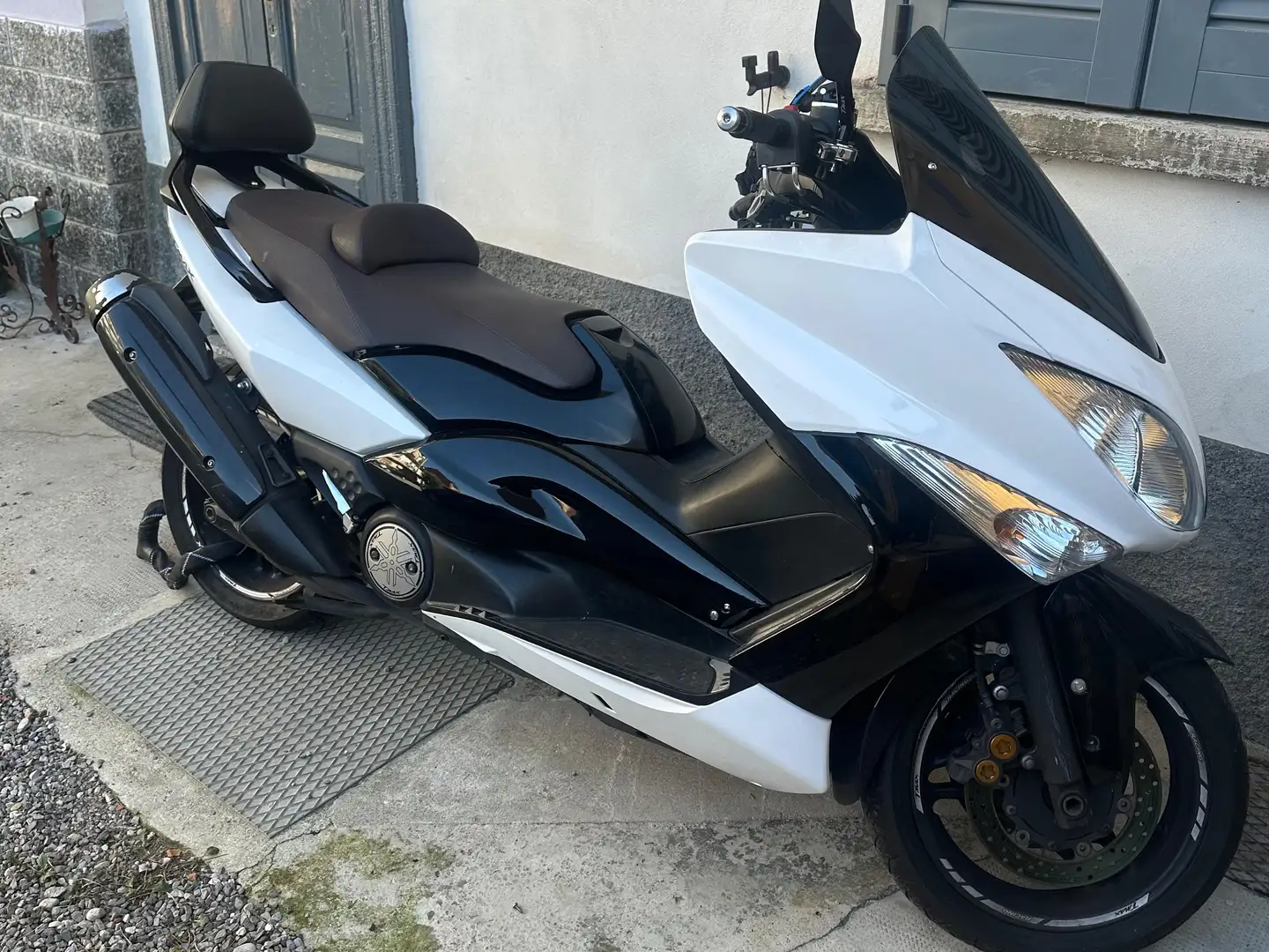 Yamaha TMAX 500 500 white max Bílá - 1