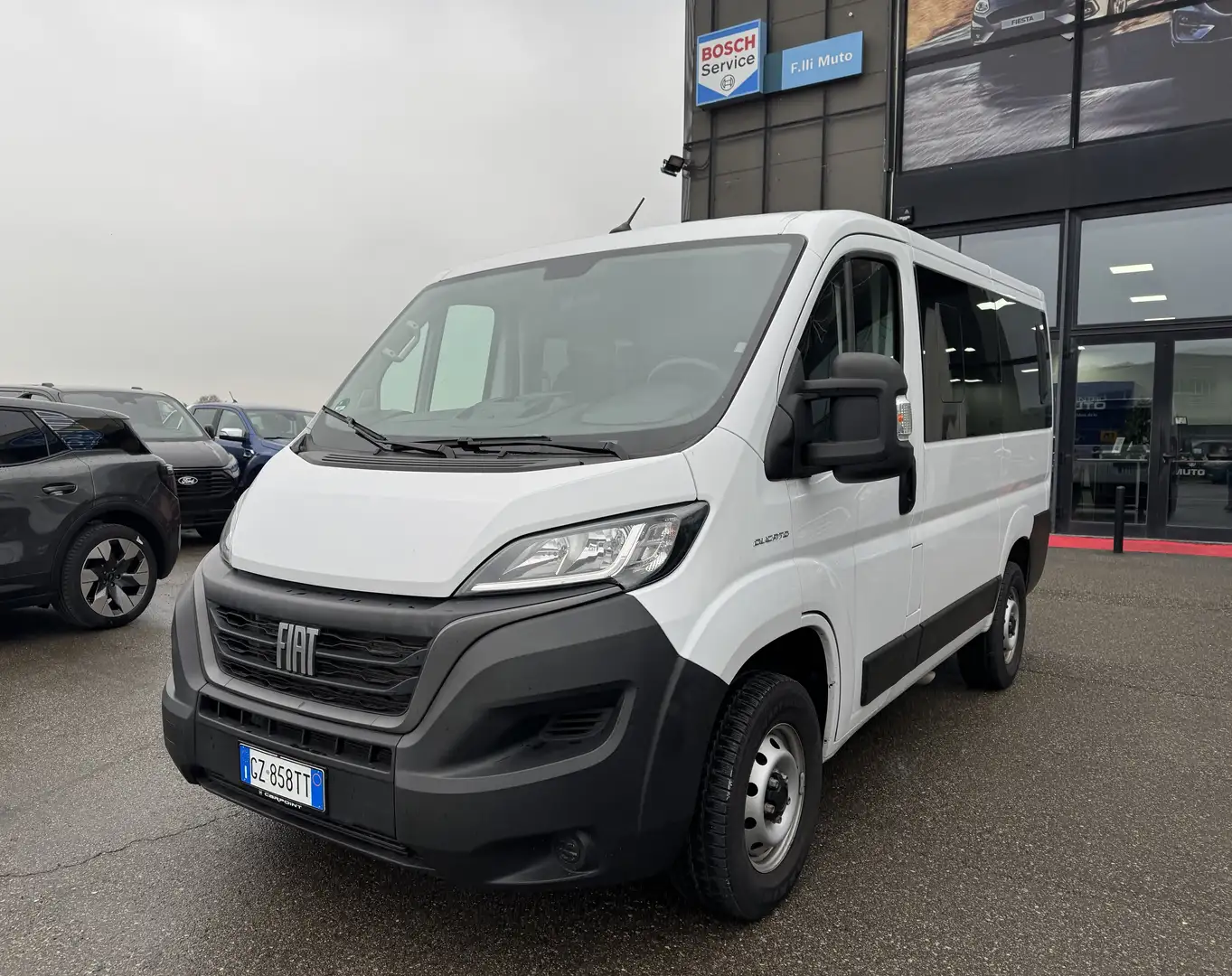 Fiat Ducato PANORMARA 9 POSTI 2.3 MJET 140 CV IVA ESPOSTA Bianco - 1