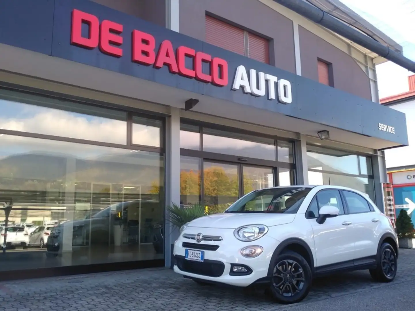 Fiat 500X 1.6 E-Torq 110 CV Pop Star GPL - OK NEOAPTENTATI Blanc - 1