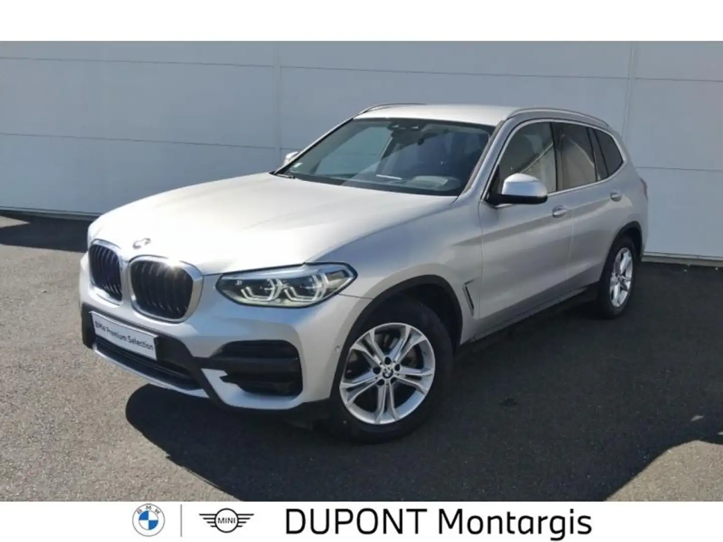 BMW X3 sDrive18dA 150ch  Business Design Argent - 1