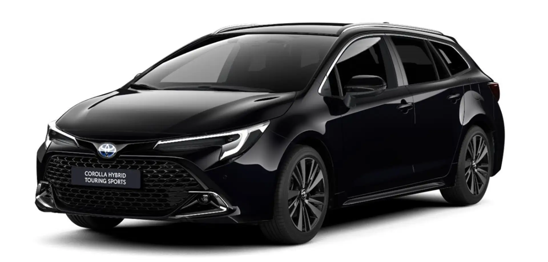 Toyota Corolla Touring Sports 2.0 Hybrid Teamplayer SHZ Zwart - 1