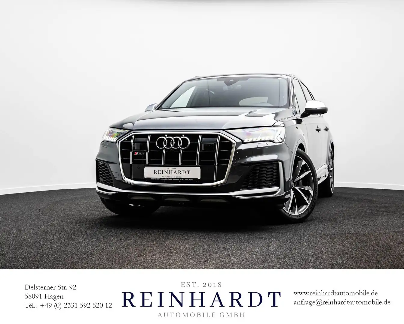 Audi SQ7 TFSi 21Z./ACC/S-SITZE/360°/PANO/7-SITZE/SIDE Gri - 1