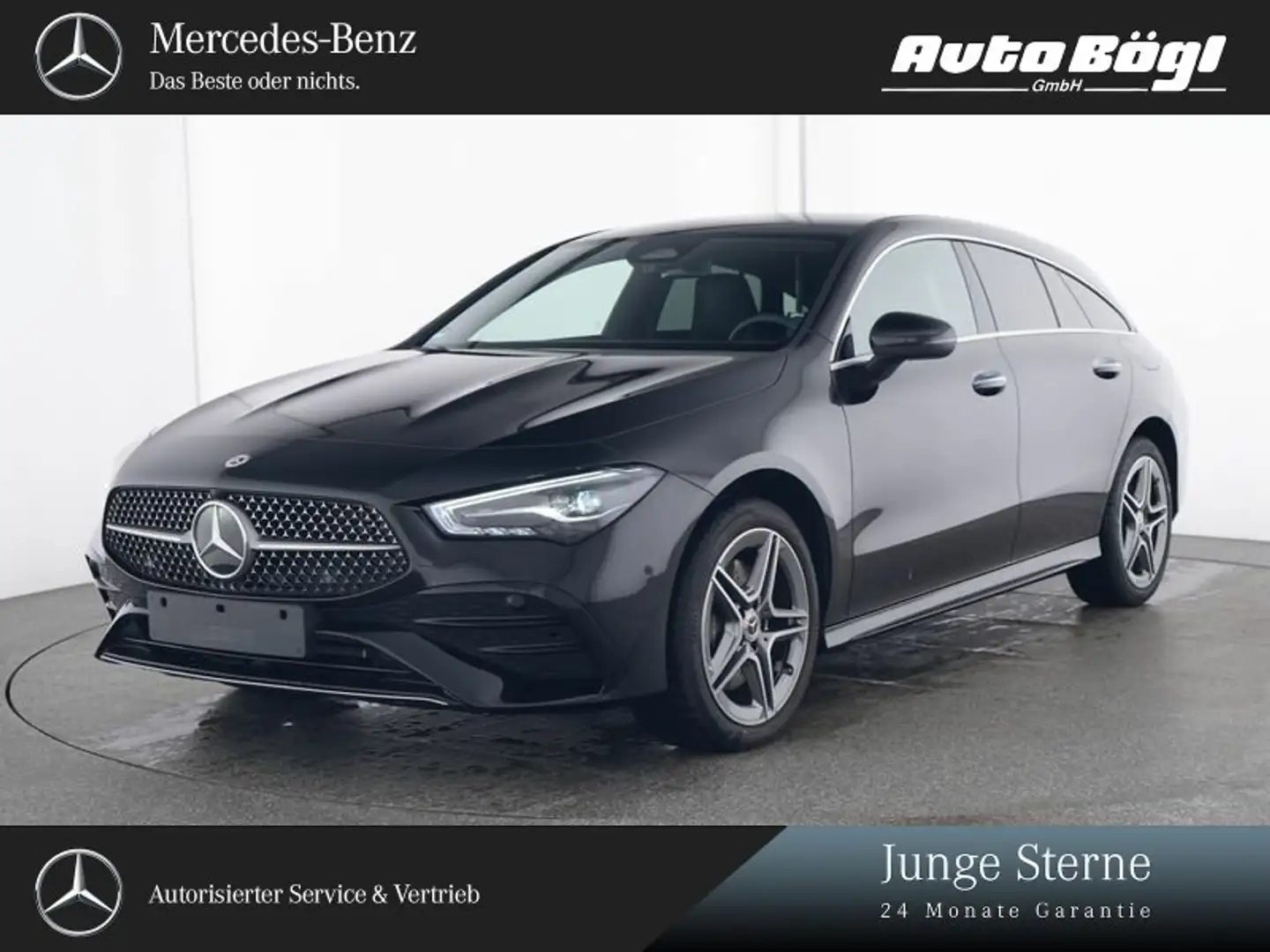 Mercedes-Benz CLA 250 CLA 250 e SB AMG Line Premium/AHK/Totw/V-Distr LED Schwarz - 1