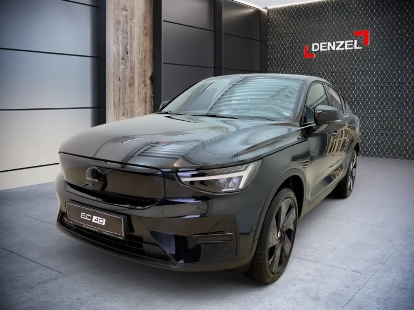 Volvo EC40 Black Edition Ultra Singel Motor Extended Range,Vollelektris Schwarz - 2