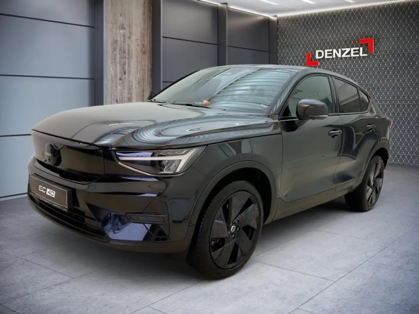 Volvo EC40 Black Edition Ultra Singel Motor Extended Range,Vollelektris Schwarz - 1