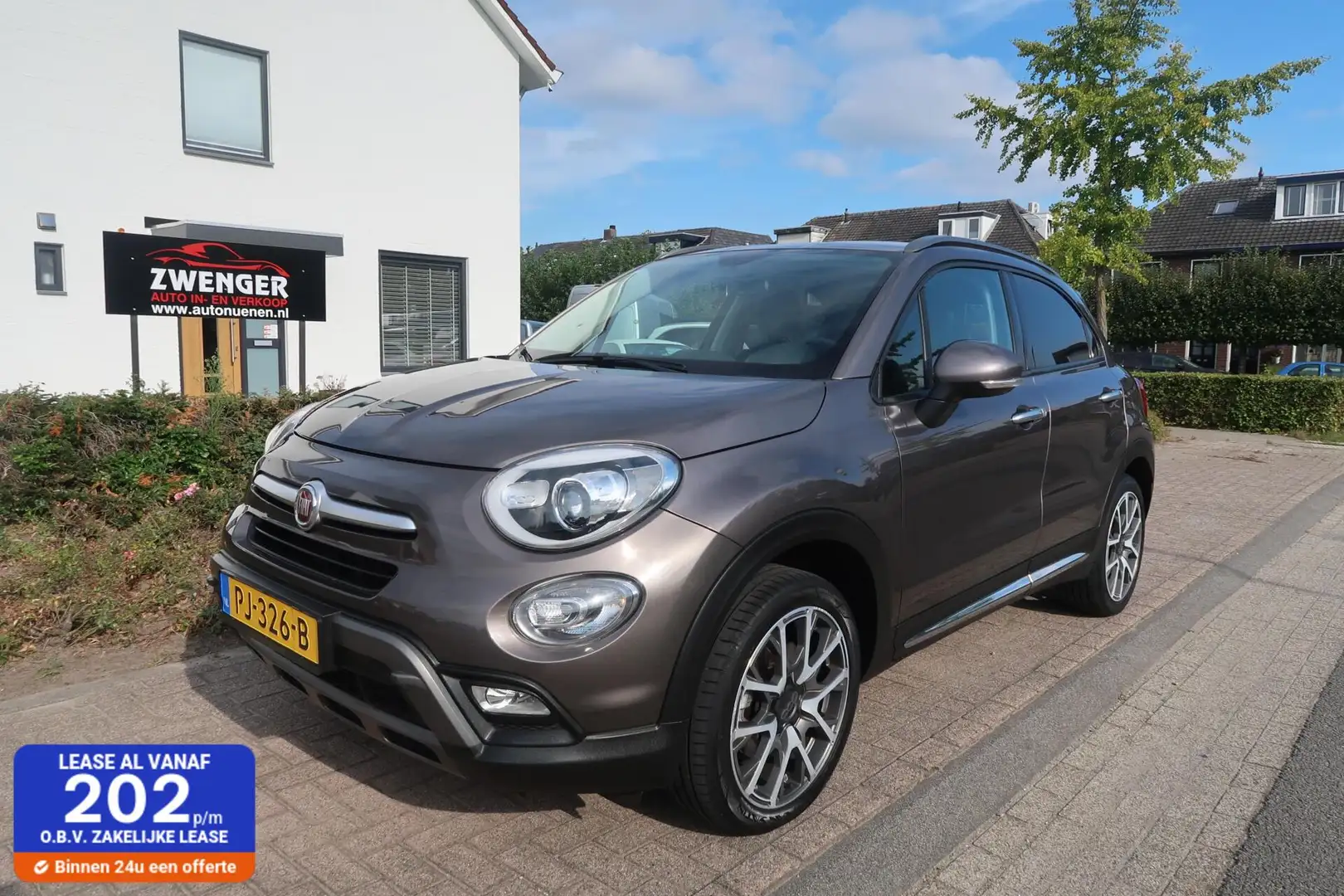 Fiat 500X 1.4 Turbo MultiAir NAVIGATIE|KEYLESS|XENON|PDC|SPO Bruin - 1