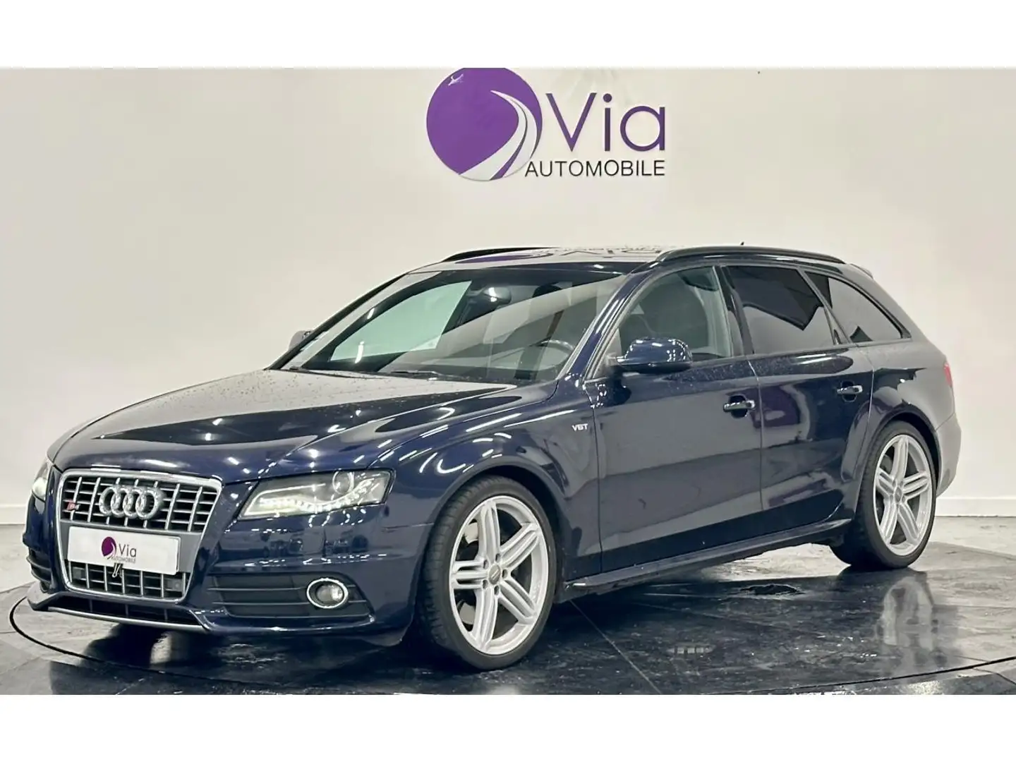 Audi S4 3.0 V6 TFSI BV S-TRONIC / CUIR / SIEGE ELECTRIQUE Bleu - 1