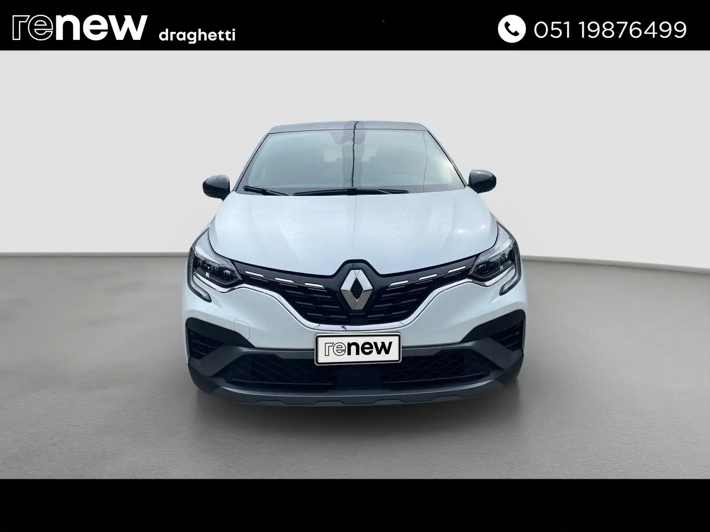 Renault Captur Captur 1.6 E-Tech hybrid Intens 145cv auto Bianco - 2