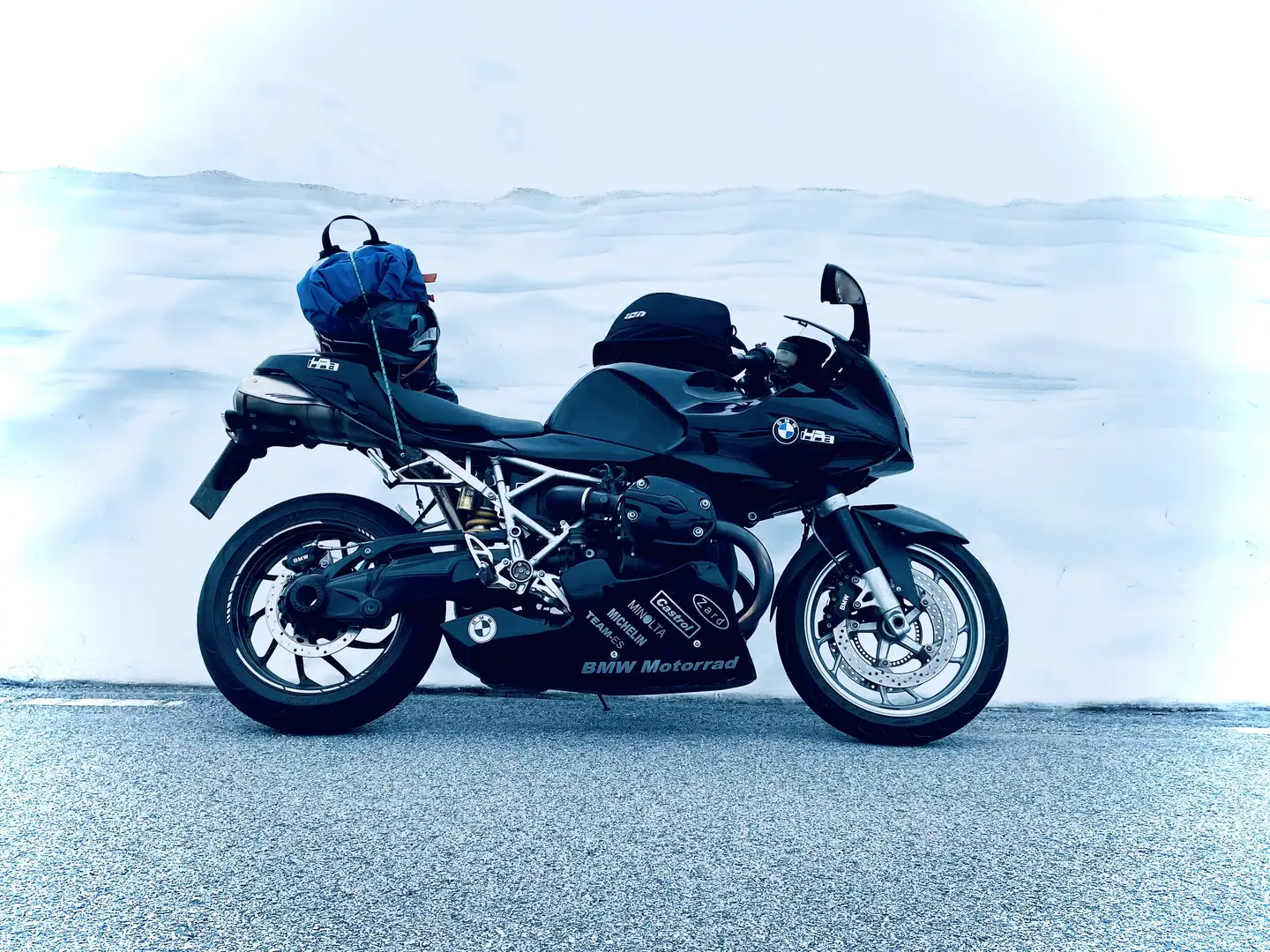 BMW R 1200 S Sportlicher Dampfhammer Negro - 1