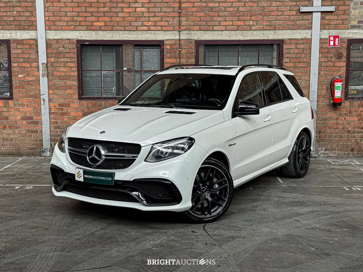 Mercedes-Benz GLE-Klasse GLE63 AMG 5.5 V8 4Matic Blanc - 2