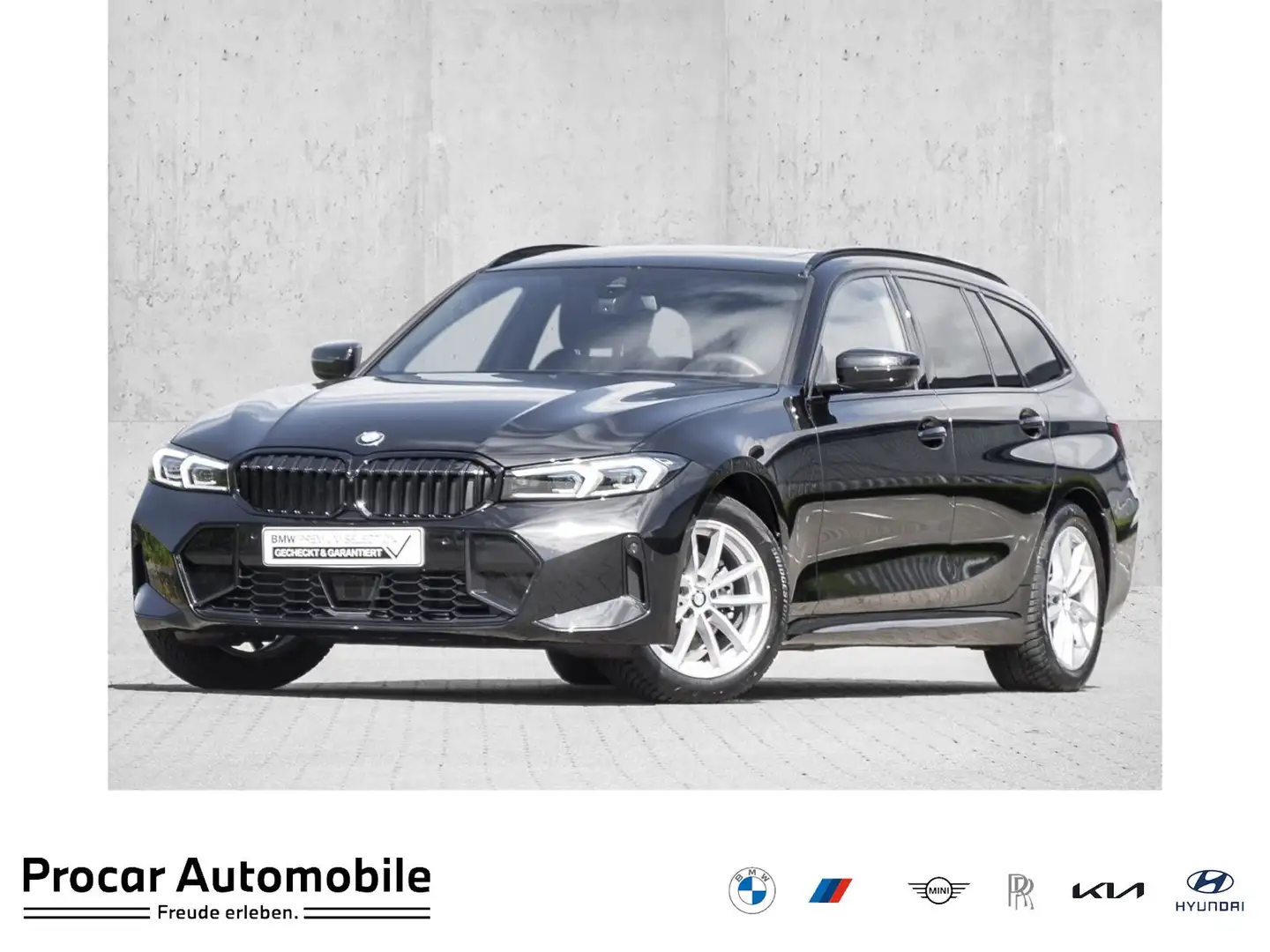 BMW 320 d M SPORT+PANO+ACC+HuD+DA+360° Schwarz - 1