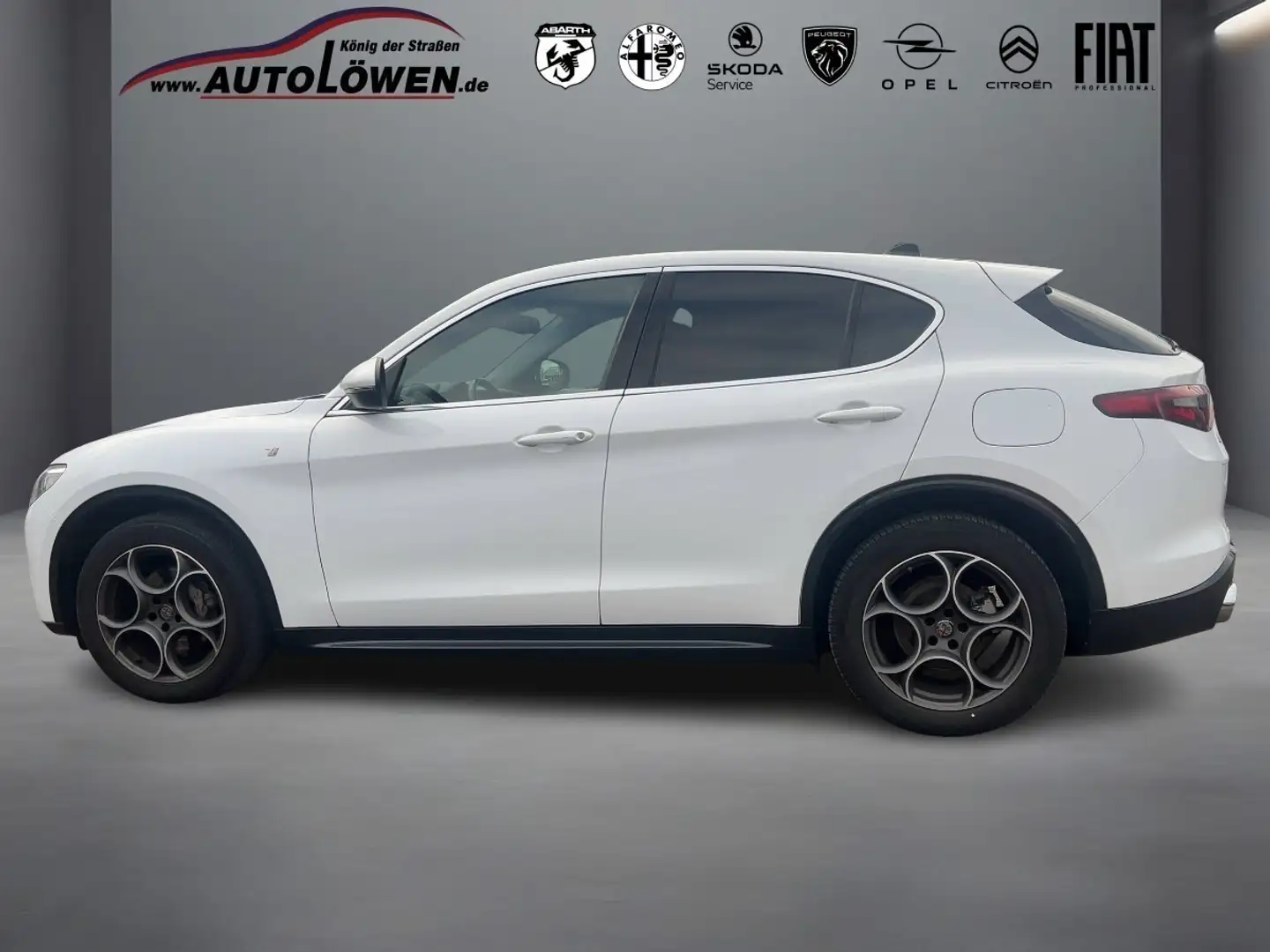 Alfa Romeo Stelvio 2.2 JTDM Lusso Ti Q4 Blanc - 2