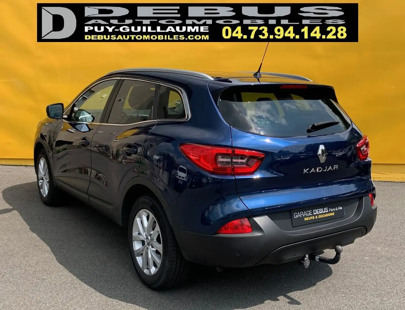 Renault Kadjar 1.2 TCE 130CH ENERGY BUSINESS Bleu - 2