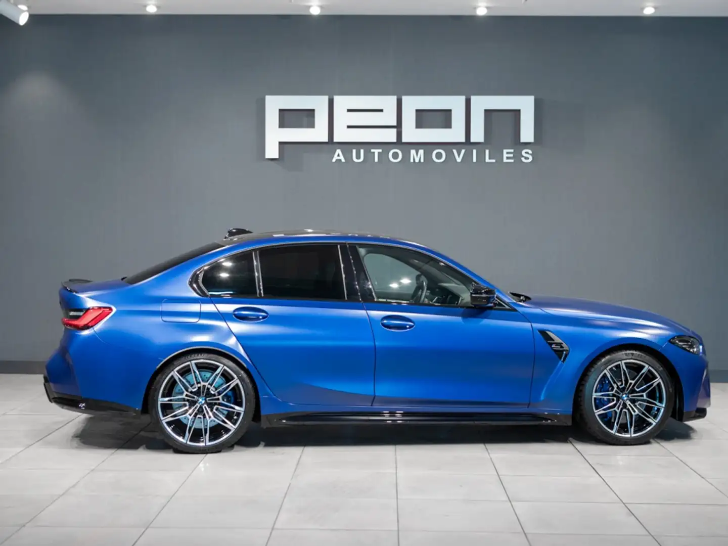 BMW M3 Competition Azul - 2