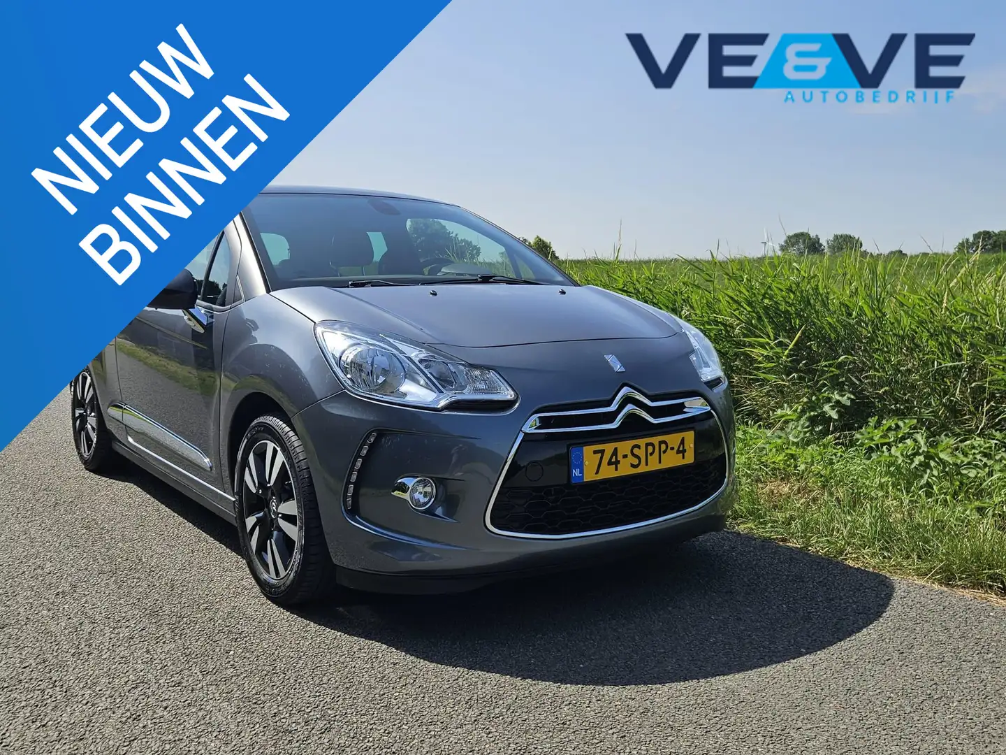 Citroen DS3 1.6 So Chic Grijs - 1
