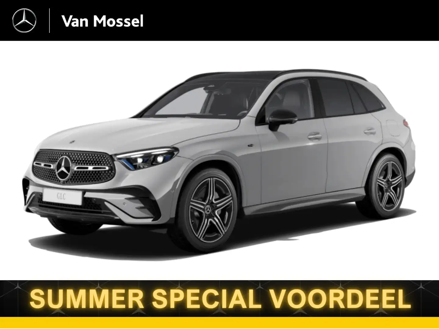 Mercedes-Benz GLC 400 e 4MATIC Sport Edition /AMG Premium Plus pakket/Pa Srebrny - 1