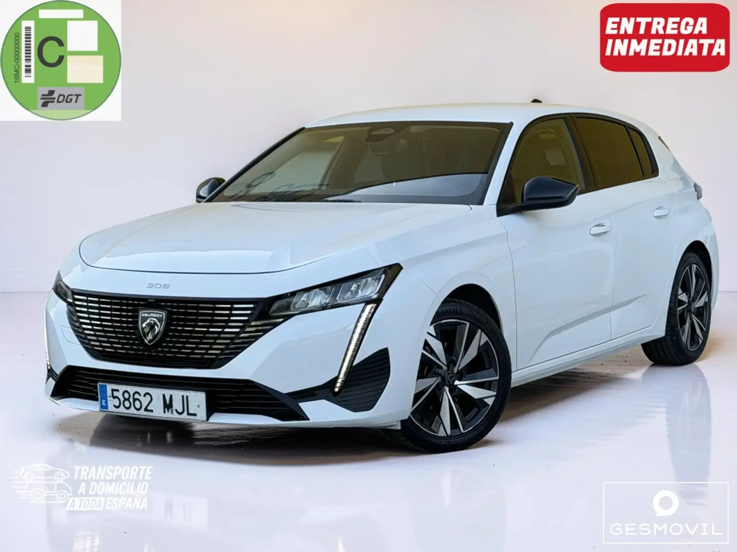 Peugeot 308 1.2 PureTech S&S Allure 130 Blanco - 1