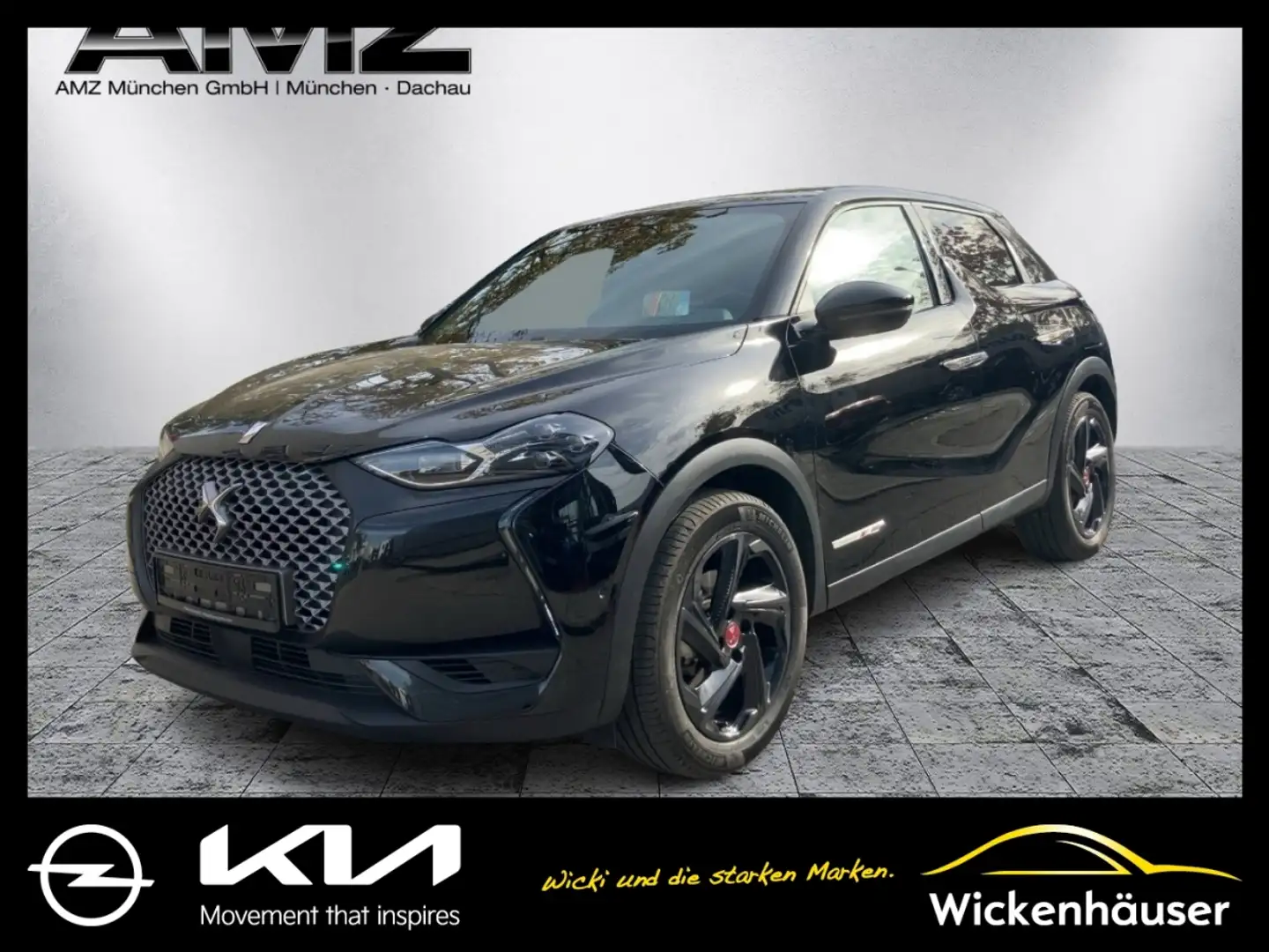 DS Automobiles DS 3 DS3  E-Tense Performance Line HeadUp Top Zustand Zwart - 1