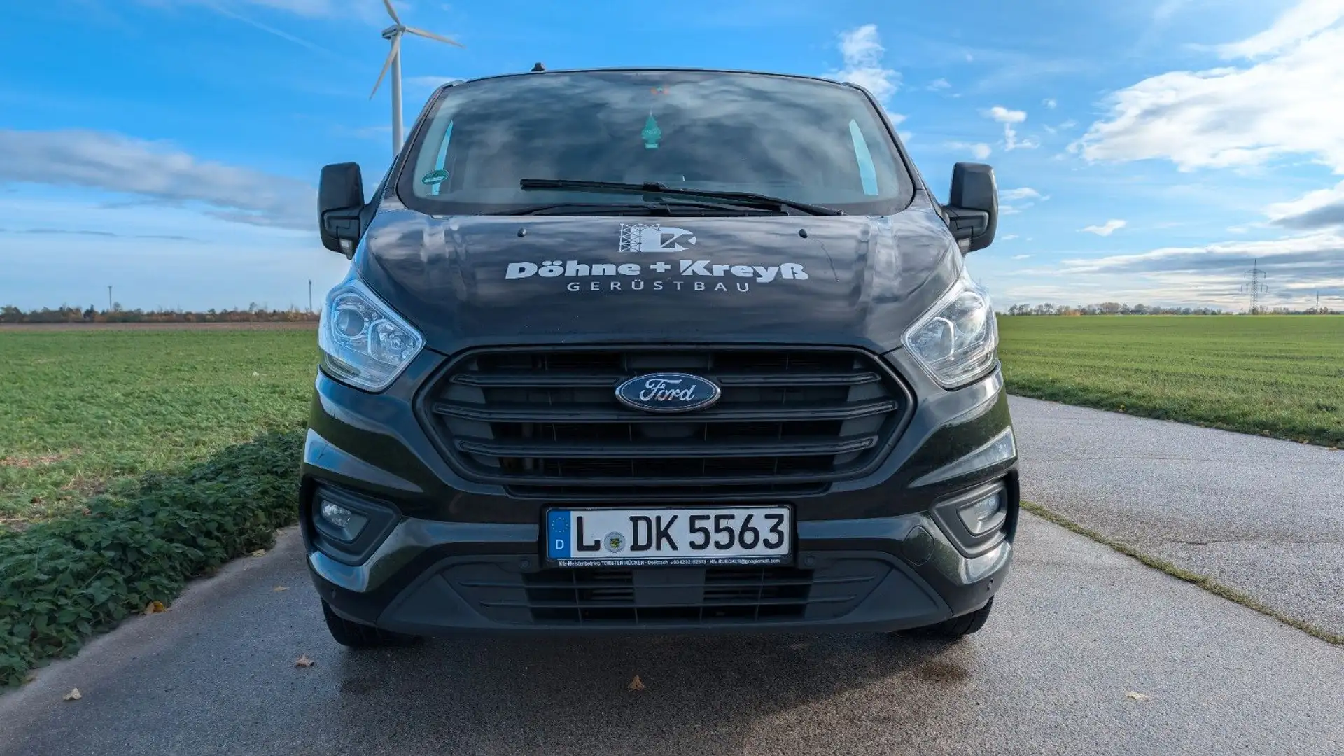 Ford Transit Custom Kombi 320 L1 Trend 9Si KLIMA 2xPD Schwarz - 2