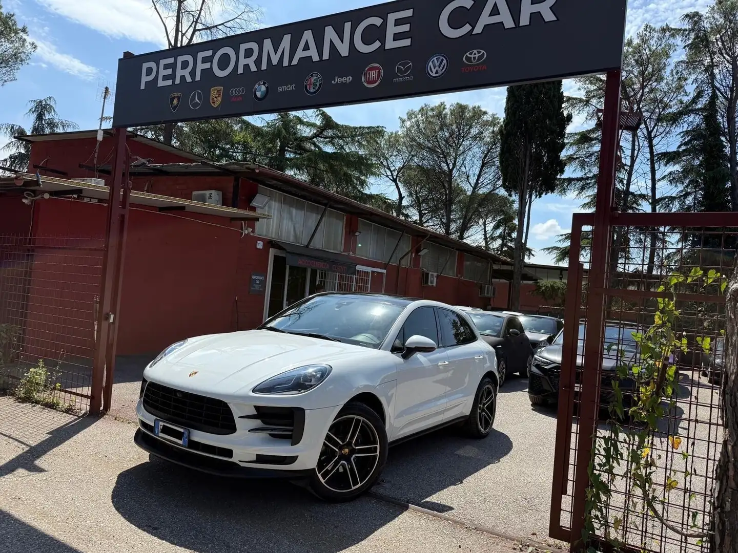 Porsche Macan 2.0 245cv TETTUCCIO KAMERA LED PELLE NAVIGATORE FU Weiß - 1