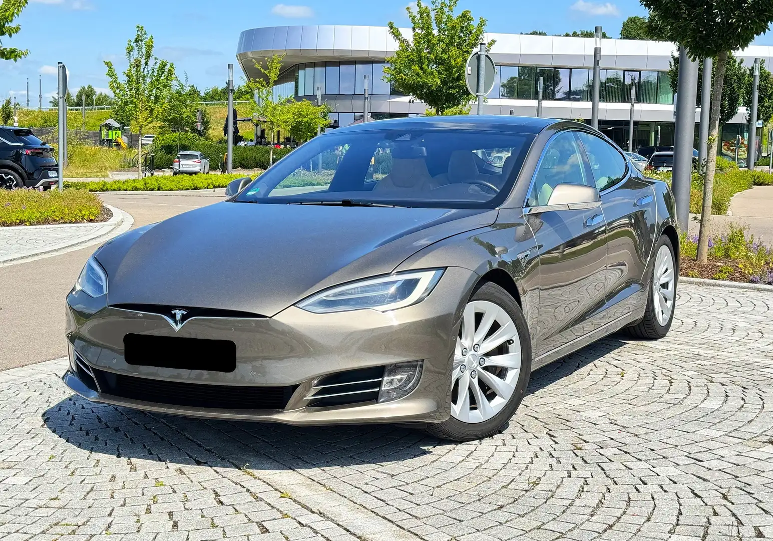 Tesla Model S Model S 90D Free Charging Facelift LED Pano SC01 Bronze - 2