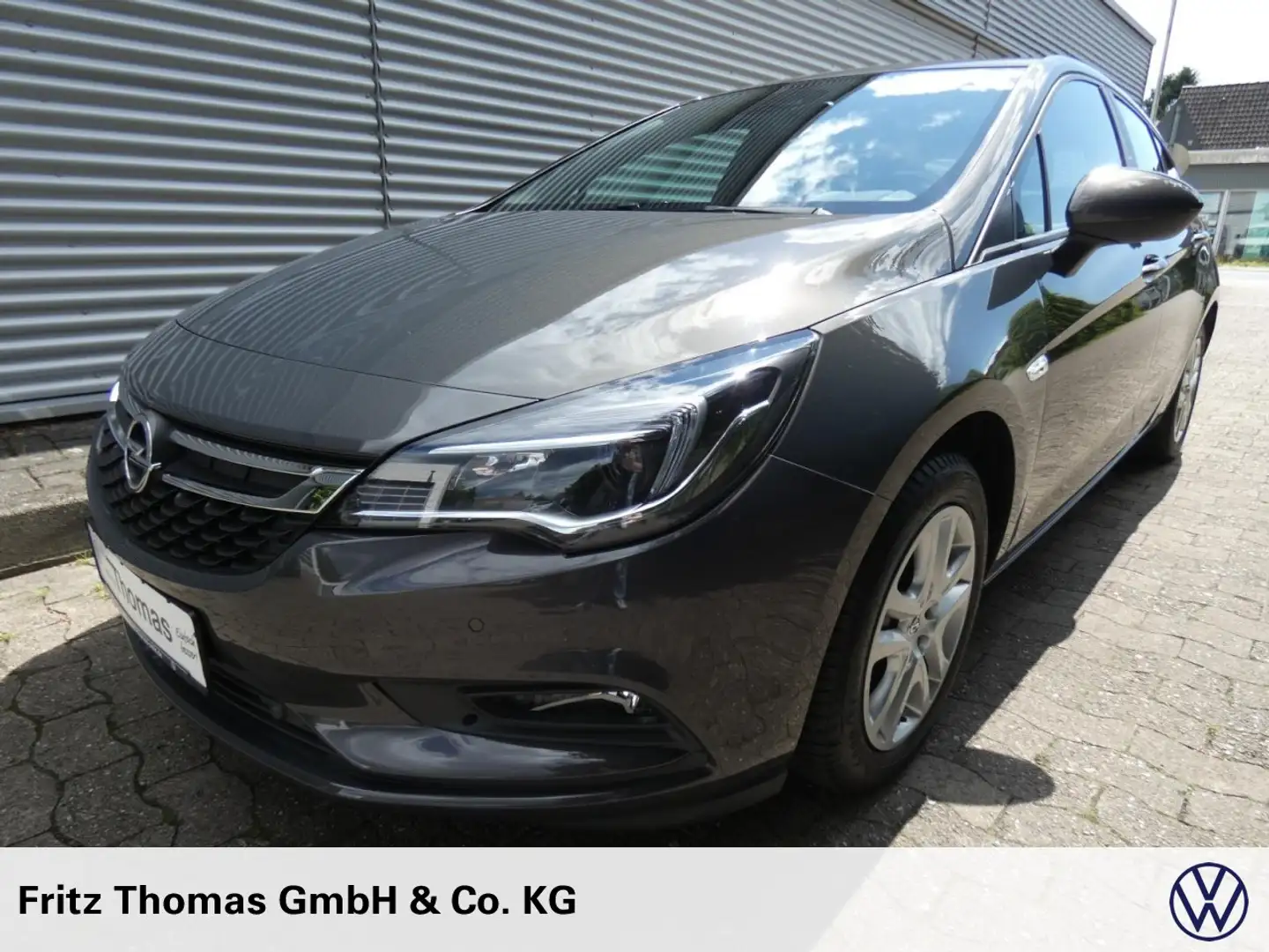 Opel Astra 1.4 Turbo Edition Start/Stop Klima Einparkhilfe Gris - 2